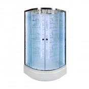 Душевая кабина Deto Em ЕМ2790 N LED 90 x 90