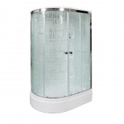 Душевая кабина Deto Em ЕМ2712 R с гидромассажем (гм.) 120 x 80