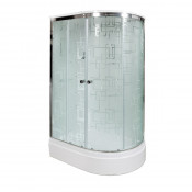 Душевая кабина Deto Em ЕМ2712 L с электрикой (эл.) 120 x 80