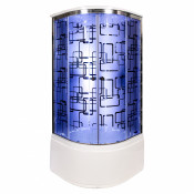 Душевая кабина Deto BМ4590 LED BLACK 90x90