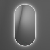 Зеркало Owl Rusken OWLM200301 40x80 с LED подсветкой