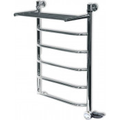 Полотенцесушитель электрический Ника Classic ЛП ВП 80x50 см с полкой, с терморегулятором