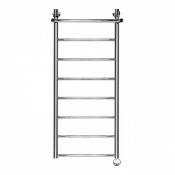 Полотенцесушитель электрический Ника Classic ЛП ВП 120x40 см с полкой, с терморегулятором