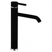 Смеситель для раковины Webert Elio EL830402564 хром/черный матовый