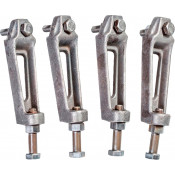 Ножки (комплект 4 регулируемые) к чуг. ванне ОПТИМА, "УНИВЕРСАЛ"