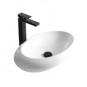 Раковина накладная Mira MR-5639 белый