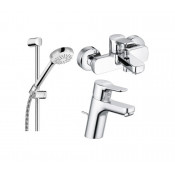 Душевой набор 3 в 1 Kludi Pure&Easy 376920565 хром