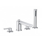 Смеситель на борт ванны Kludi Zenta Sl 484240565 хром