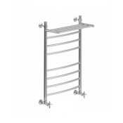 Полотенцесушитель водяной Ника ARC ЛД (г) ВП 80x50 с полкой