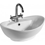 Раковина накладная Mira MR-8001 белая