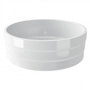 Раковина накладная Sanindusa Ring 109390004 белый