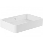 Раковина накладная 60х40 Sanindusa Sanlife 136739004 белый