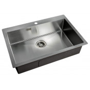 Мойка для кухни Zorg ZL R 750510 матовая нержавеющая сталь