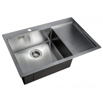 Мойка для кухни Zorg ZL R 780510-L матовая нержавеющая сталь