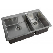 Мойка для кухни Zorg ZL R 780-2-510-L матовая нержавеющая сталь