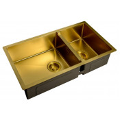 Мойка для кухни Zorg ZL R 780-2-440 BRONZE бронза