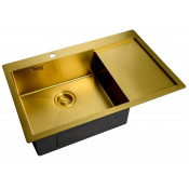 Мойка для кухни Zorg ZL R 780510-L BRONZE бронза