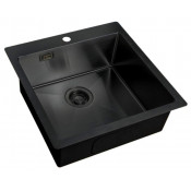 Мойка для кухни Zorg ZL R 510510 GRAFIT графит