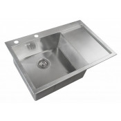 Мойка для кухни Zorg RX-7851-L нержавеющая сталь