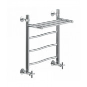 Полотенцесушитель водяной Ника Wave ЛВ ВП 50x50 с полкой