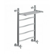 Полотенцесушитель водяной Ника Wave ЛВ ВП 60x50 с полкой