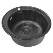Мойка для кухни Zorg SZR-510/205 GRAFIT графит