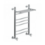 Полотенцесушитель водяной Ника Wave ЛВ (г2) ВП 60x60 с полкой