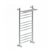 Полотенцесушитель водяной Ника Wave ЛВ (г2) ВП 100x40 с полкой