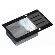Мойка для кухни Zorg GL-7851-BLACK нержавеющая сталь/черный