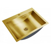 Раковина Zorg Inox U 4560 BRONZE бронза