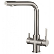 Смеситель для кухни Zorg SH 552 SATIN сатин