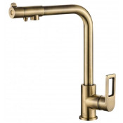 Смеситель для кухни Zorg SH 572 BRONZE бронза