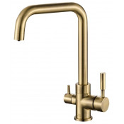 Смеситель для кухни Zorg SH 715 BRONZE бронза