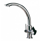 Смеситель для кухни Zorg ZR 314 YF хром