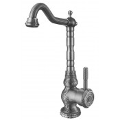 Смеситель для кухни Zorg Antic A 305K-SL серебро