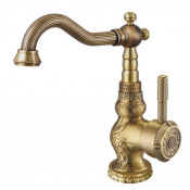 Смеситель для раковины Zorg Antic A 309U-BR бронза