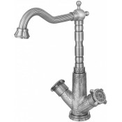 Смеситель для кухни Zorg Antic A 3006K-SL серебро