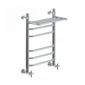 Полотенцесушитель водяной Ника Trapezium ЛТ (г) ВП 60x40 с полкой