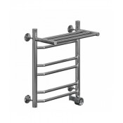 Полотенцесушитель электрический Ника Trapezium ЛТ (г2) ВП 50x50 с полкой, с терморегулятором