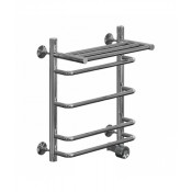 Полотенцесушитель электрический Ника Quadro Л90 (г) ВП 50x50 с полкой, с терморегулятором