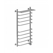 Полотенцесушитель электрический Ника Quadro Л90 (г) ВП 100x50 с полкой, с терморегулятором