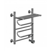 Полотенцесушитель электрический Ника Curve ЛZ ВП 50x60 с полкой, с терморегулятором