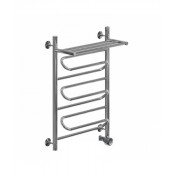 Полотенцесушитель электрический Ника Curve ЛZ ВП 80x60 с полкой, с терморегулятором