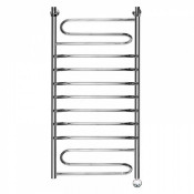 Полотенцесушитель электрический Ника Curve ЛZТ 120x50 с терморегулятором