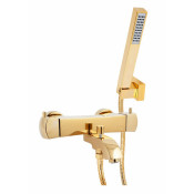 Смеситель для ванны Paini Lady 89OP105THKM с термостатом золото
