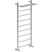 Полотенцесушитель водяной Ника Mix ЛДП ВП 120x40 с полкой