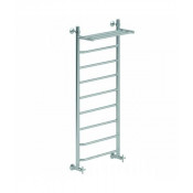 Полотенцесушитель водяной Ника Mix ЛТП ВП 120x40 с полкой