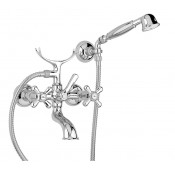 Смеситель для ванны Paini Liberty 17CR105KM хром