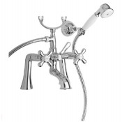 Смеситель на борт ванны Paini Liberty 17CR108 хром