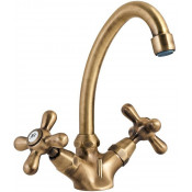 Смеситель для раковины Paini Liberty 17F3250 старая бронза